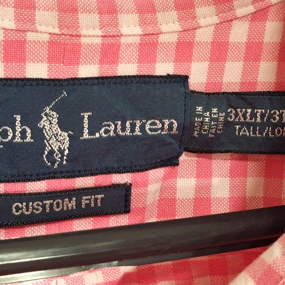 Ralph Lauren Button Down Size 3XLT Custom Fit - Picture 3 of 12